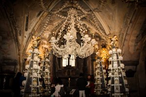 Kutna Hora Bone Chapel - The Sedlec Ossuary - Prague, Czech Republic 8 bone chapel interior