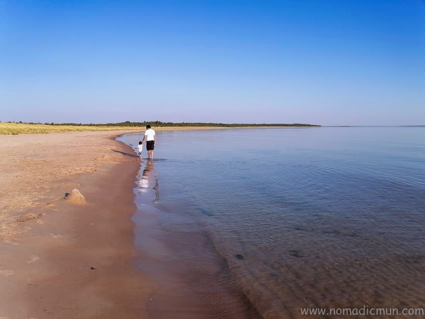 Ultimate Saaremaa Travel Guide 19 secluded beach in Harilaid